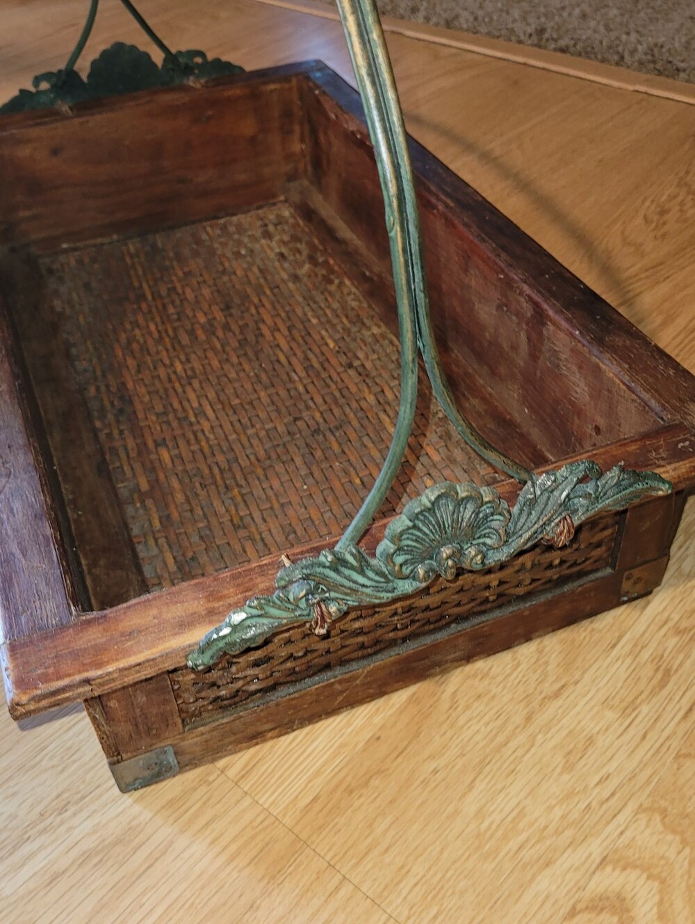 Vintage Wooden Tray - Picture 4 of 13
